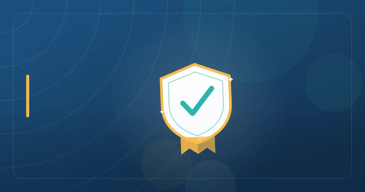 Editorial illustration in navy and teal showing a protective shield with a check mark and banner, representing the article "Ohio's 2.75% Flat Tax in 2026: Who Wins, Who Loses, and What It Means for Your Wallet".